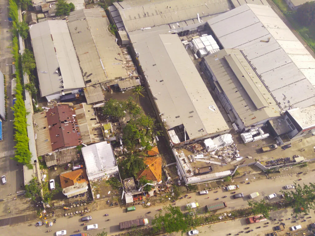 Fire Damage Commercial Roof Repair in Oceanside