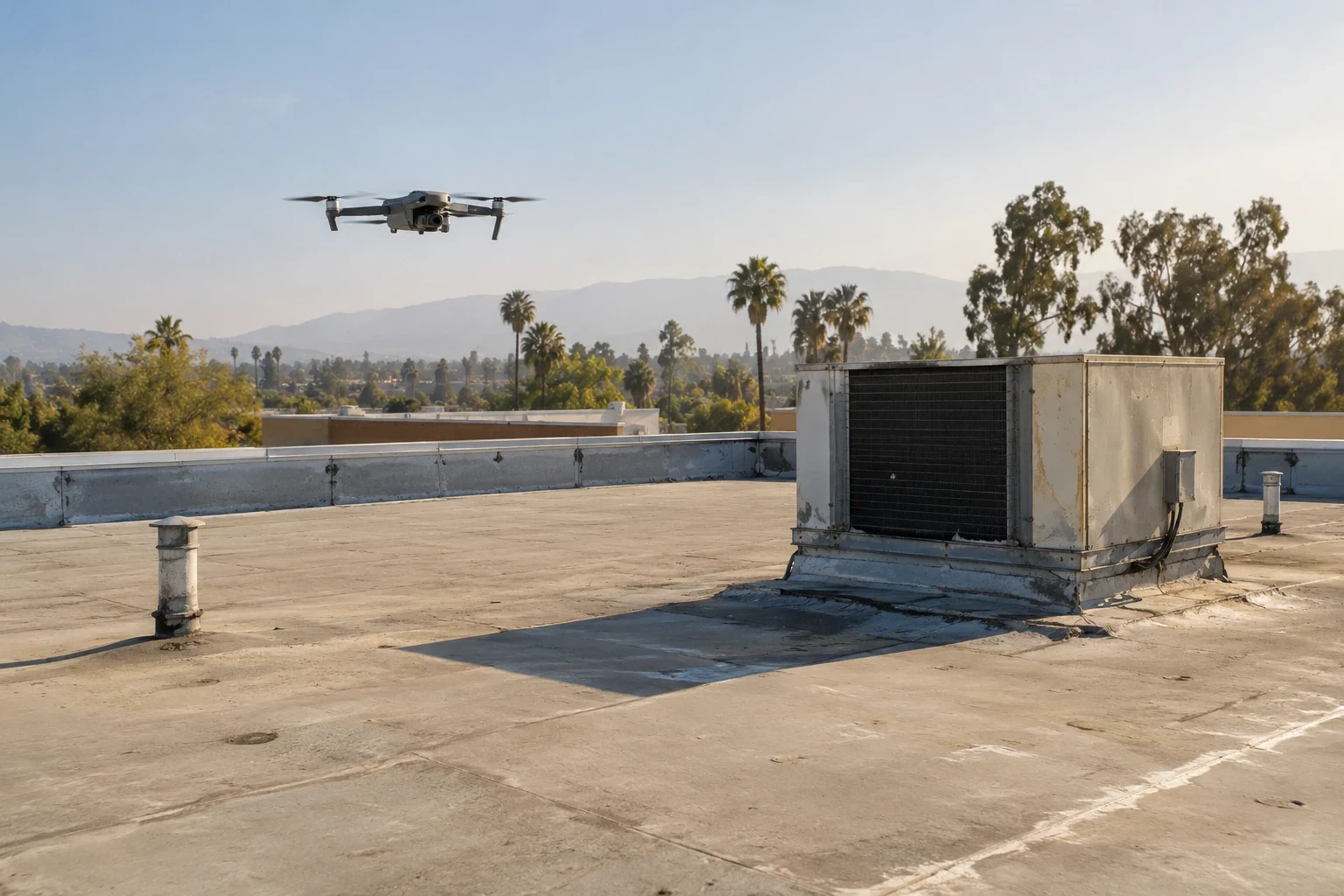 Drone Roof Inspection in Oceanside, CA