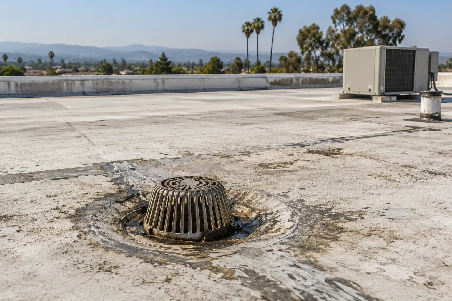 Roof Drains and Scuppers in Oceanside, CA